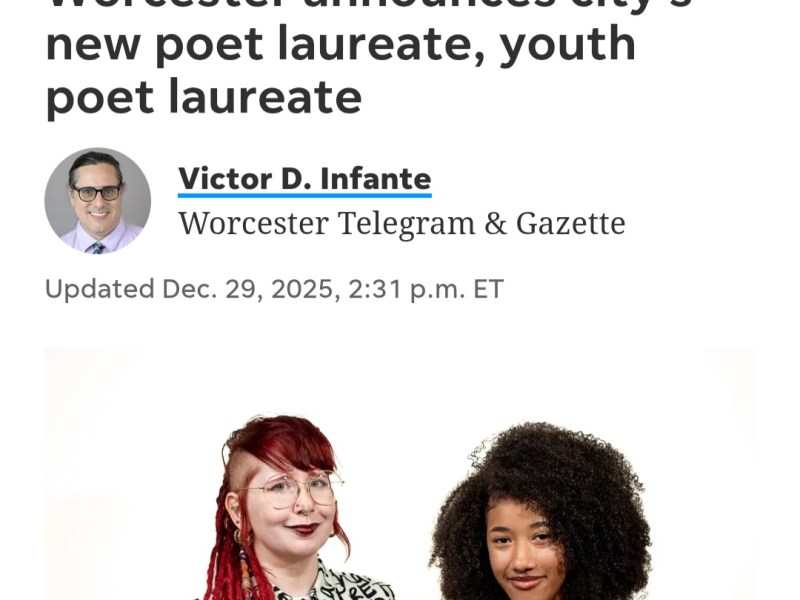 In the News: From Dirty Gerund Iron Poet to Poet&nbsp;Laureate